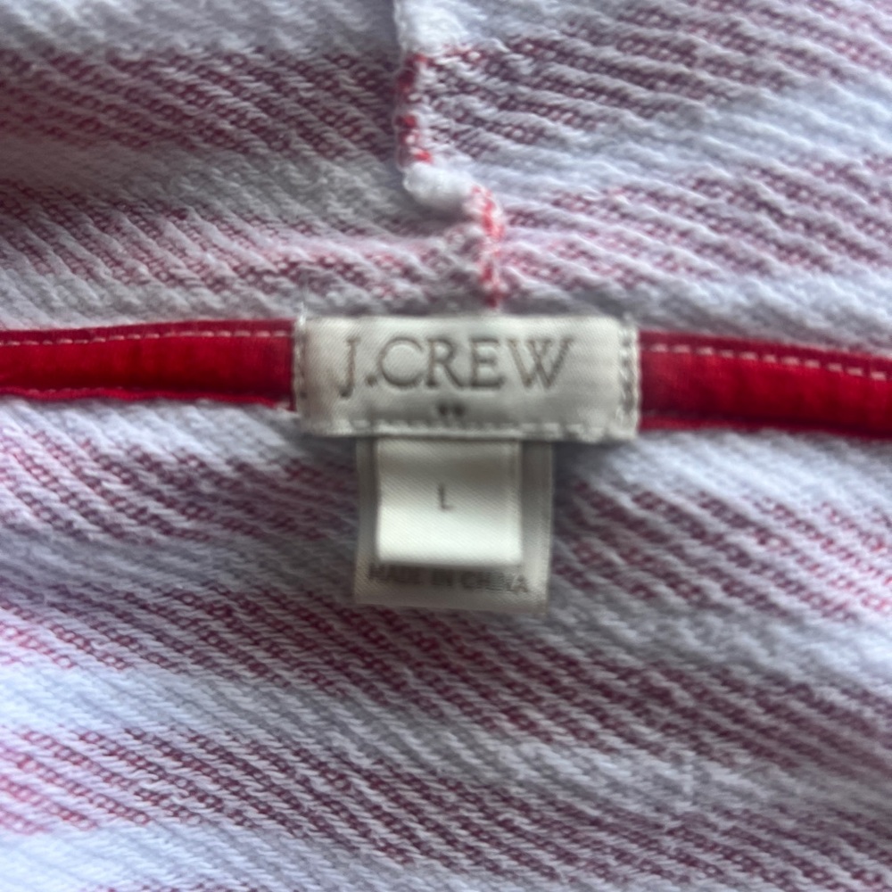 J. Crew Striped Hoodie - Picture 8 of 10